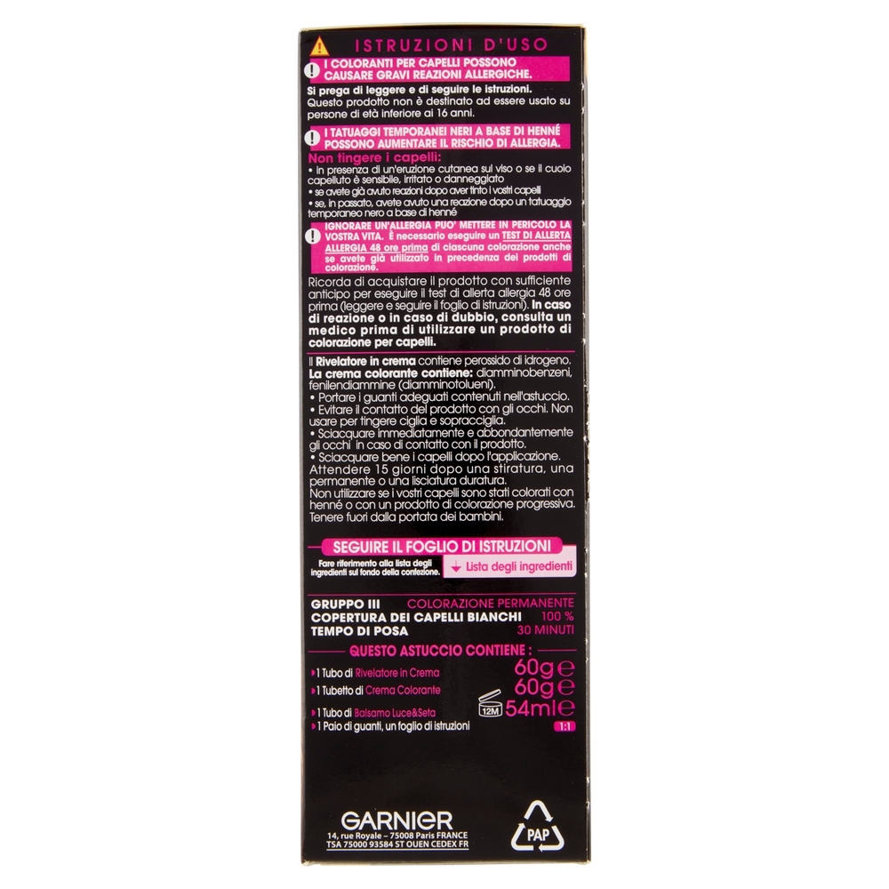 Garnier Olia Tinta Capelli, Senza Ammoniaca, Golden brown 53